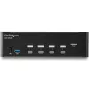 StarTech.com 4 portu HDMI KVM slēdzis - 4K 30Hz - dubultdisplejs
