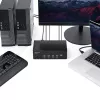 StarTech.com 4 portu HDMI KVM slēdzis - 4K 30Hz - dubultdisplejs