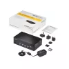 StarTech.com 4 portu HDMI KVM slēdzis - 4K 30Hz - dubultdisplejs