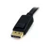 StarTech.com 6 pēdu 4-in-1 USB DisplayPort KVM slēdža kabelis ar audio un mikrofonu