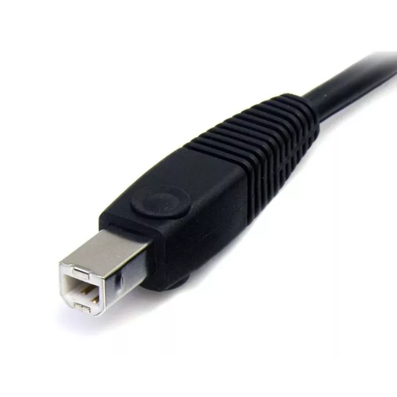 StarTech.com 6 pēdu 4-in-1 USB DisplayPort KVM slēdža kabelis ar audio un mikrofonu