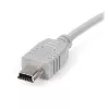 StarTech.com 6in Mini USB 2.0 kabelis - A uz Mini B, 0,152 m, USB A, Mini-USB B, USB 2.0, vīr./vīr., pelēks