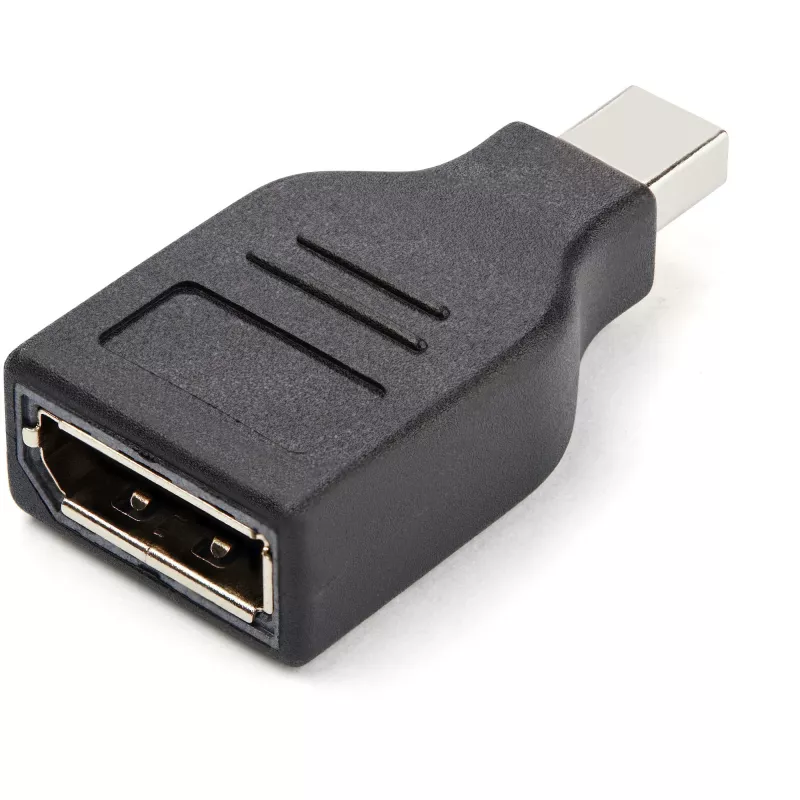StarTech.com Compact Mini DisplayPort uz DisplayPort adapteris - 4K x 2K video - UHD Mini DP uz DP pārveidotājs - mDP uz DP 1.2 adapteris - mDP dators/PC uz DisplayPort monitoru/displeju - V/S