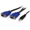 StarTech.com 16 portu 1U statnes USB KVM slēdža komplekts ar OSD un kabeļiem