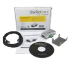 StarTech.com 2 portu USB uz RS232 RS422 RS485 sērijveida adapteris ar COM saglabāšanu