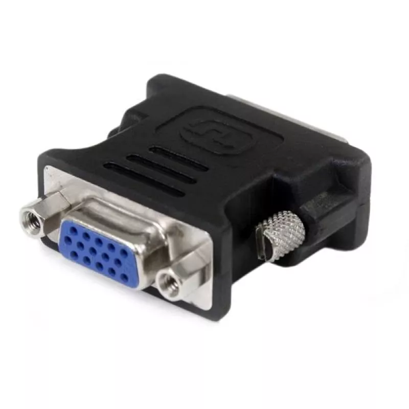 StarTech.com DVI–VGA kabeļa adapteris – melns – V/S, DVI-I, VGA, melns