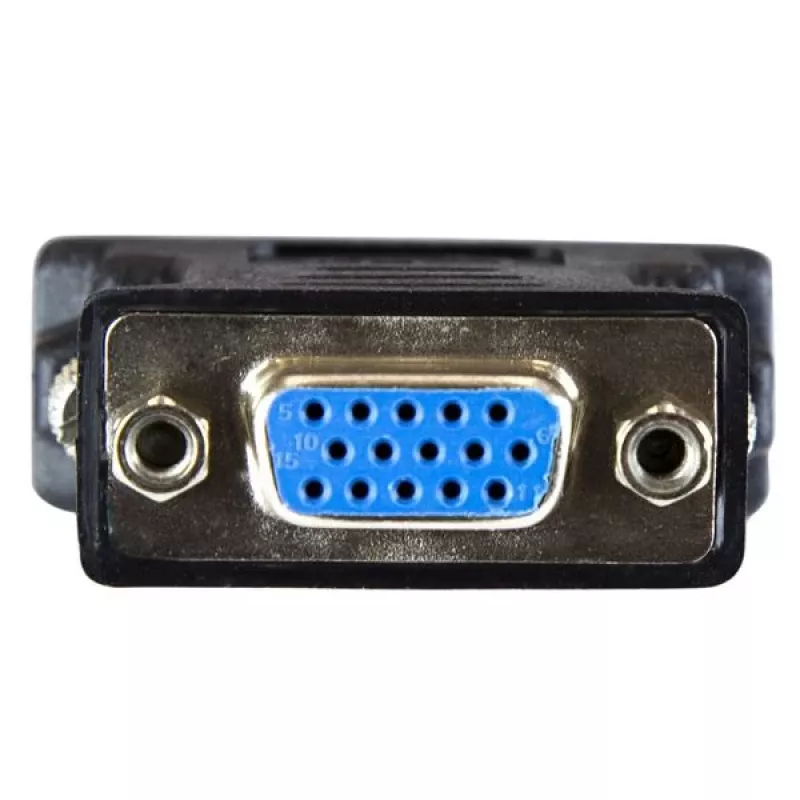 StarTech.com DVI–VGA kabeļa adapteris – melns – V/S, DVI-I, VGA, melns