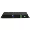 StarTech.com 4-Port Industrial USB 3.0 Hub ar ESD Protection~4-Port USB 3.0 Hub - 5Gbps - Metal Industrial USB-A Hub - Wall or Desk Mountable USB Data Hub - TAA Compliant USB Expander Hub
