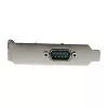 StarTech.com 1 porta PCI Express RS232 seriālais adaptera karte - PCIe RS232 seriālā resurskontroliera karte - PCIe uz seriālo DB9 - 16550 UART - zema profila paplašināšanas karte - Windows un Linux