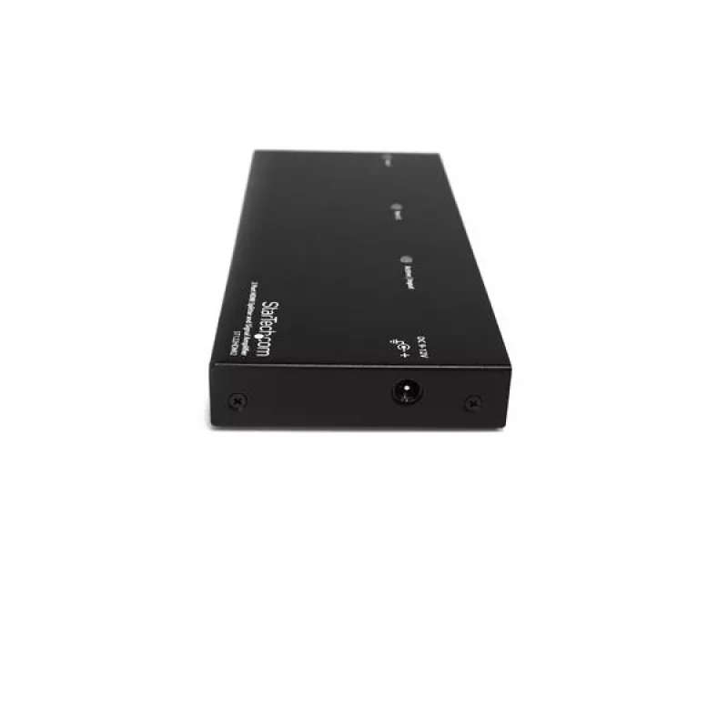 StarTech.com 2 pieslēgvietu HDMI sadalītājs un signāla pastiprinātājs, HDMI, 2x HDMI, 1920 x 1200 pikseļi, Melns, Tērauds, 15 m