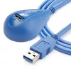 StarTech.com 5 pēdu galddatora SuperSpeed USB 3.0 pagarinātāja kabelis — A uz A vīr./siev.