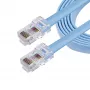 StarTech.com 6 pēdu Cisco konsoles apvērses kabelis - RJ45 vīr./vīr., 1,8 m, RJ-45, RJ-45, zils