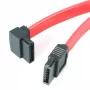 StarTech.com 6in SATA–kreisais leņķa SATA Serial ATA kabelis, 0,152 m, SATA III, tēviņš/tēviņš, sarkans, taisns, kreisais