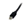 StarTech.com 3 pēdu (1 m) Mini DisplayPort kabelis, 8K 60 Hz HDR10, Ultra HD 4K 120 Hz video, mDP 1.4 kabelis monitoriem un displejiem, Mini DisplayPort vads - M/M