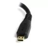 StarTech.com Micro HDMI – HDMI adapteris – 4K 30 Hz video – izturīgs ātrgaitas Micro HDMI (D tips) – HDMI 1.4 pārveidotājs/kabeļa adaptera sargspraudnis – Ultra HD HDMI monitori, televizori un displeji – M/F