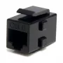 StarTech.com Cat 6 RJ45 Keystone Jack tīkls Coupler - F/F, melns, RJ-45, RJ-45, 90 mm, 125 mm, 2 mm