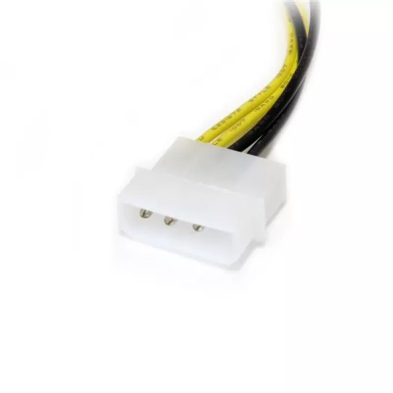 StarTech.com 6in LP4 uz 8 kontaktu PCI Express videokartes strāvas kabeļa adapteris