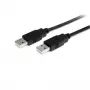 StarTech.com 2m USB 2.0 A-A kabelis - vīr./vīr., 2 m, USB A, USB A, USB 2.0, melns