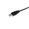 StarTech.com 2m USB 2.0 A-A kabelis - vīr./vīr., 2 m, USB A, USB A, USB 2.0, melns