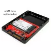 StarTech.com 2.5in SATA uz Mini SATA SSD adaptera korpuss, sudrabains, 0 - 50 °C, -10 - 85 °C, 5 - 95%, 68 mm, 98 mm
