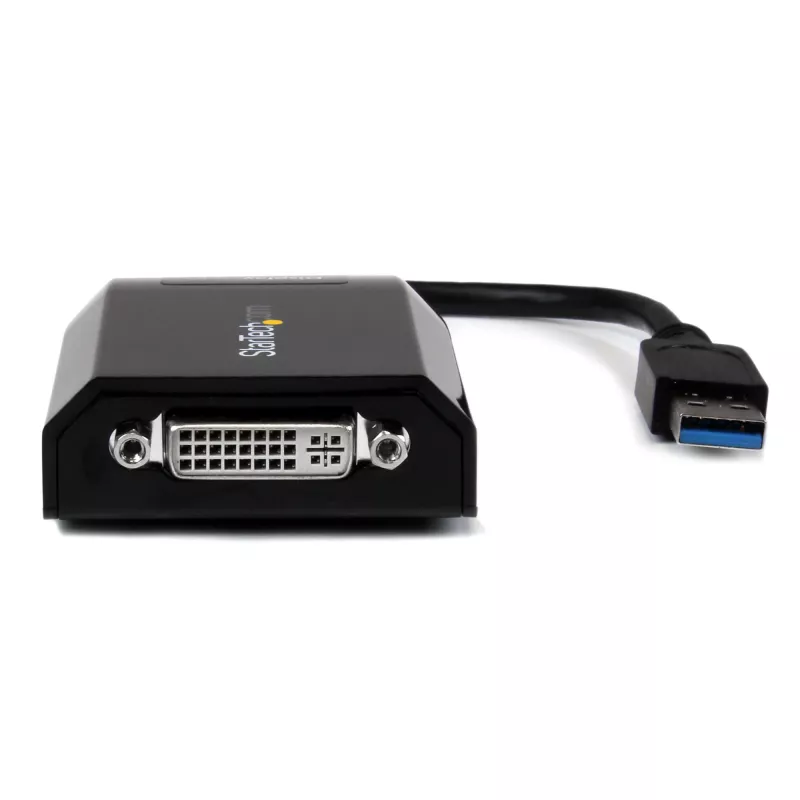 StarTech.com USB 3.0–DVI/VGA adapteris – 2048x1152, 3.2 Gen 1 (3.1 Gen 1), USB Type-A, DVI izeja, 2048 x 1152 pikseļi