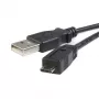 StarTech.com 0.5m Micro USB kabelis - A uz Micro B, 0,5 m, USB A, Micro-USB B, USB 2.0, vīr./vīr., melns