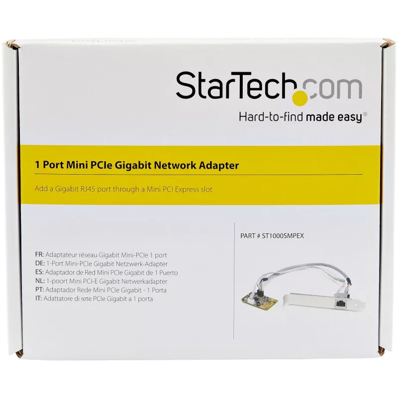 StarTech.com Mini PCI Express Gigabit Ethernet tīkla adaptera NIC karte