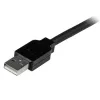 StarTech.com 35m USB 2.0 aktīvs pagarinātāja kabelis — vīr./siev., 35 m, USB A, USB A, USB 2.0, vīr./siev., melns