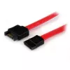 StarTech.com 0,3 m SATA pagarinātāja kabelis, 0,3 m, SATA III, SATA 7-pin, SATA 7-pin, Vīrietis/Sieviete, Melns, Sarkans