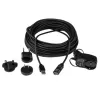 StarTech.com 15 m USB 2.0 aktīvs pagarinātāja kabelis — vīr./siev., 15 m, USB A, USB A, USB 2.0, vīr./siev., melns
