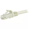 StarTech.com 15m CAT6 Ethernet kabelis - Balts CAT 6 Gigabit Ethernet vads -250MHz 100W PoE RJ45 UTP tīkla/pārlāgojuma vads bez aizķeršanās ar stiepes samazinājumu, individuāli testēts