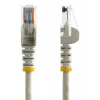StarTech.com Cat5e komutācijas kabelis ar drošiem RJ45 savienotājiem – 15 m, pelēks