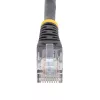 StarTech.com Cat5e komutācijas kabelis ar formētiem RJ45 savienotājiem - 15 m - Melns