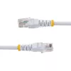StarTech.com 15m Cat5e balta Molded RJ45 UTP Cat 5e komutācijas kabelis - 15 m Patch Cord