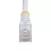 StarTech.com 15m Cat5e balta Molded RJ45 UTP Cat 5e komutācijas kabelis - 15 m Patch Cord