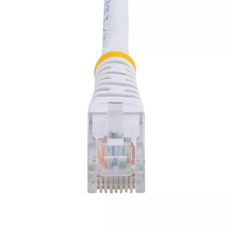 StarTech.com 15m Cat5e balta Molded RJ45 UTP Cat 5e komutācijas kabelis - 15 m Patch Cord