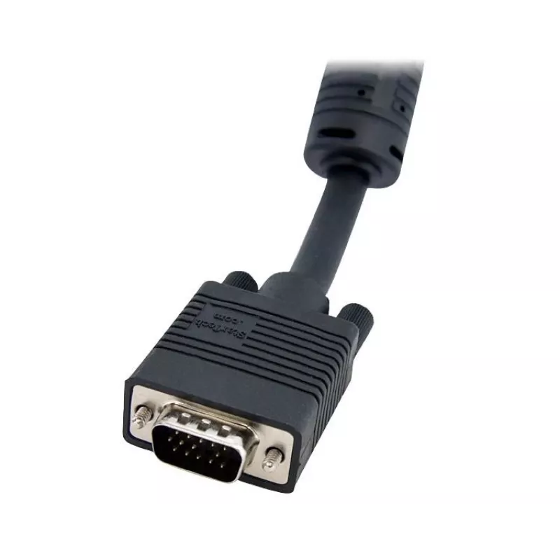 StarTech.com 15 m koaksiālais augstas izšķirtspējas monitora VGA video pagarinātāja kabelis - HD15 vīr./siev.