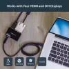 StarTech.com USB 3.0 uz HDMI / DVI adapteris - 2048x1152, 3.2 Gen 1 (3.1 Gen 1), USB Type-B, DVI izeja, HDMI izeja, 2048 x 1152 pikseļi