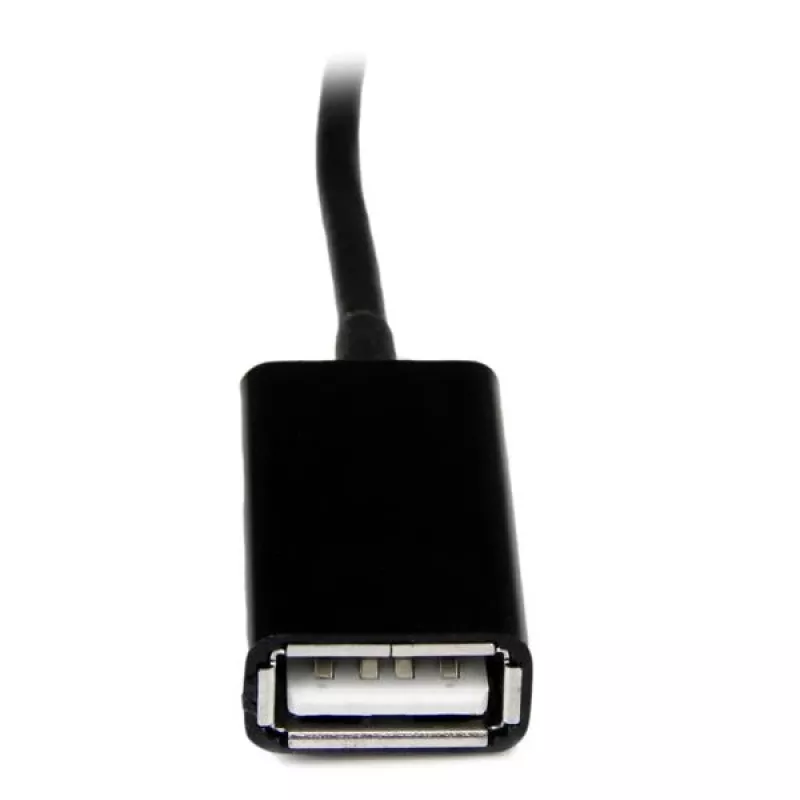 StarTech.com USB OTG adaptera kabelis Samsung Galaxy Tab planšetdatoram, 0,1524 m, Samsung 30p, USB A, melns, vīrišķais, sievišķais