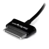StarTech.com USB OTG adaptera kabelis Samsung Galaxy Tab planšetdatoram, 0,1524 m, Samsung 30p, USB A, melns, vīrišķais, sievišķais