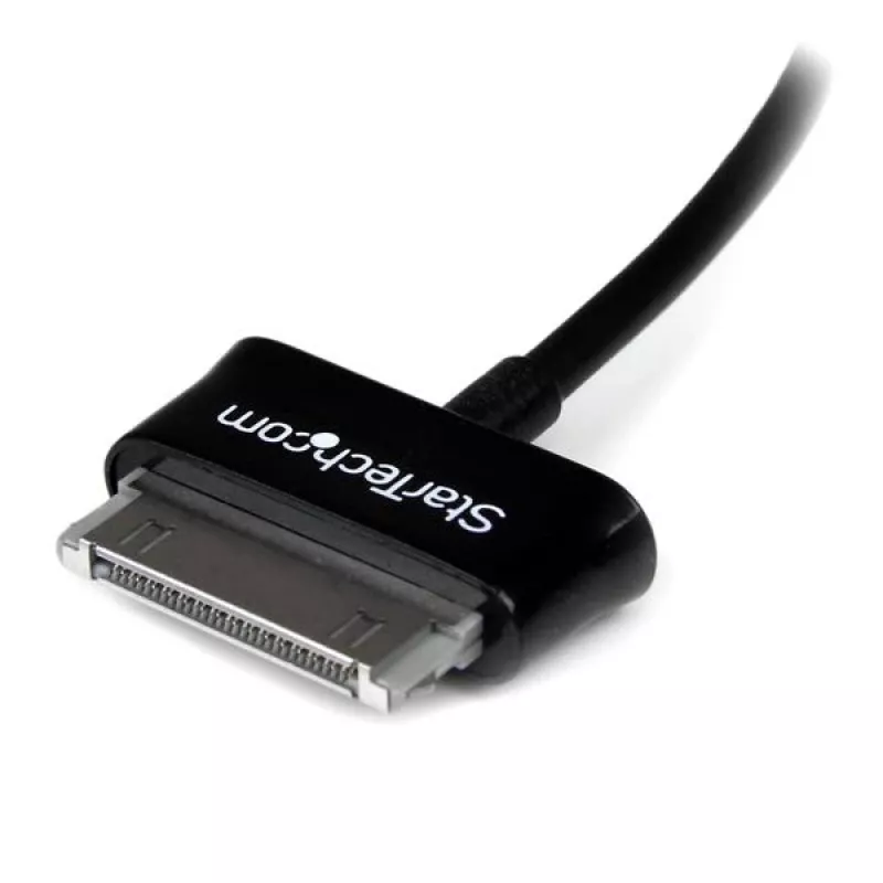 StarTech.com USB OTG adaptera kabelis Samsung Galaxy Tab planšetdatoram, 0,1524 m, Samsung 30p, USB A, melns, vīrišķais, sievišķais