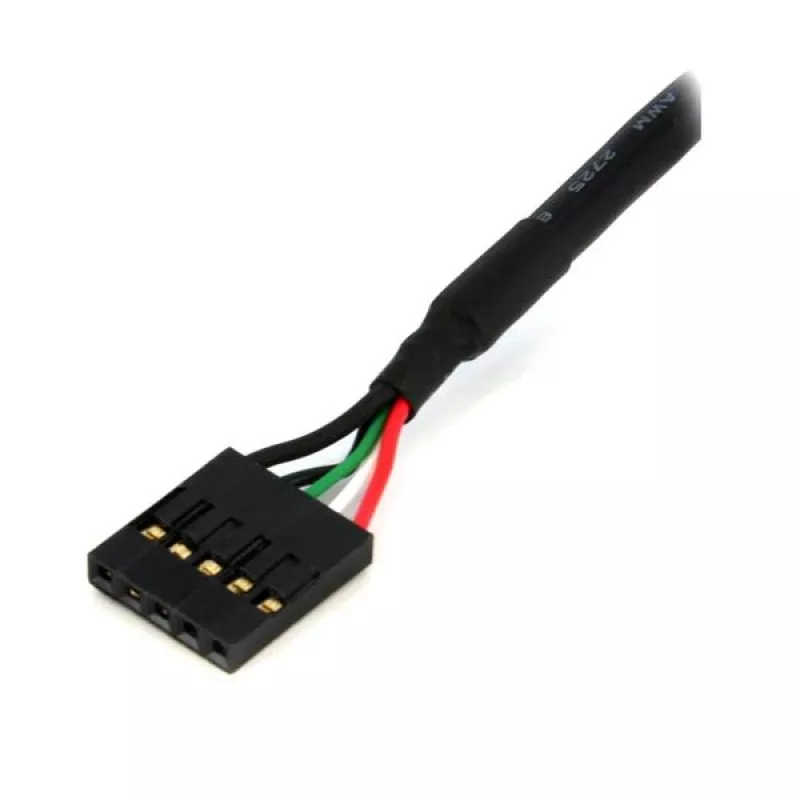 StarTech.com 24 collu iekšējais 5 kontaktu USB IDC mātesplates savienotāja kabelis F/F