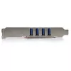 StarTech.com 4 portu PCI USB 3.0 adaptera karte ar SATA/SP4 barošanu