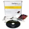 StarTech.com 4 portu PCI USB 3.0 adaptera karte ar SATA/SP4 barošanu