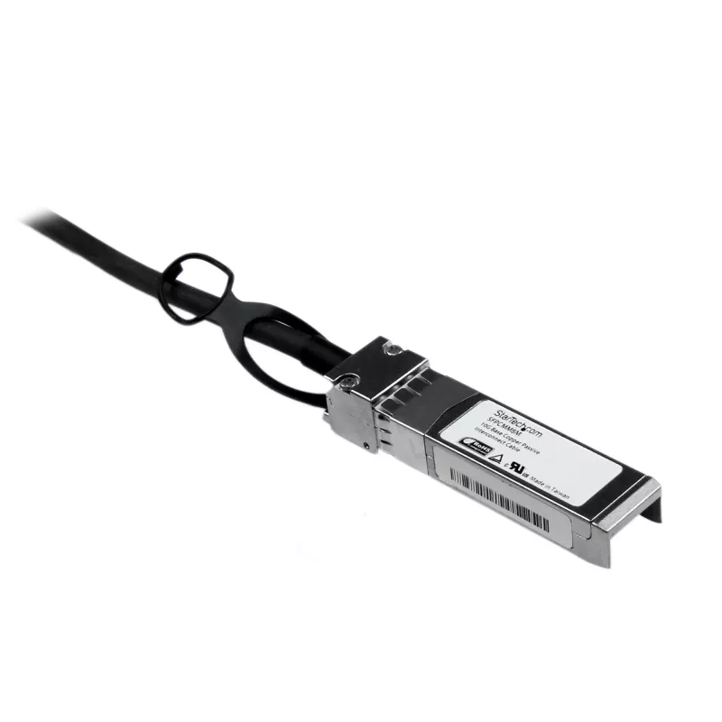 StarTech.com Cisco SFP-H10GB-CU5M saderīgs 5 m 10G SFP+ uz SFP+ tiešās pievienošanas kabelis Twinax - 10GbE SFP+ vara DAC 10 Gbps zema patēriņa pasīvs Mini GBIC/uztvērēja modulis DAC Firepower ASR920 ASR9000