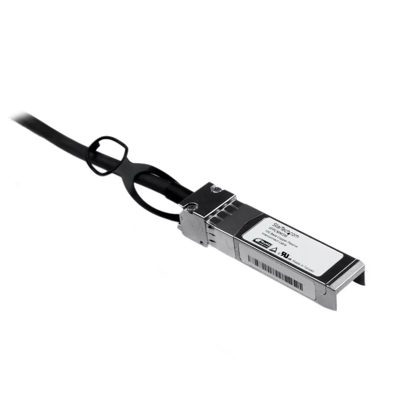 StarTech.com Cisco SFP-H10GB-CU3M saderīgs 3m 10G SFP+ uz SFP+ tiešās pievienošanas kabelis Twinax - 10GbE SFP+ vara DAC 10 Gbps zemas jaudas pasīvs Mini GBIC/raiduztvērēja modulis DAC Firepower ASR920 ASR9000