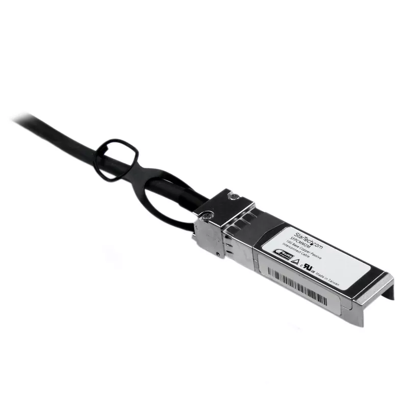 StarTech.com Cisco SFP-H10GB-CU2M saderīgs 2m 10G SFP+ uz SFP+ tiešās pieslēgšanās kabelis Twinax - 10GbE SFP+ vara DAC 10 Gbps zemas jaudas pasīvais Mini GBIC/uztvērēja modulis DAC Firepower ASR920 ASR9000