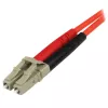 StarTech.com 1m optiskās šķiedras kabelis - multimodālais dupleksais 50/125 - LSZH šķiedras džempera vads - LC/ST