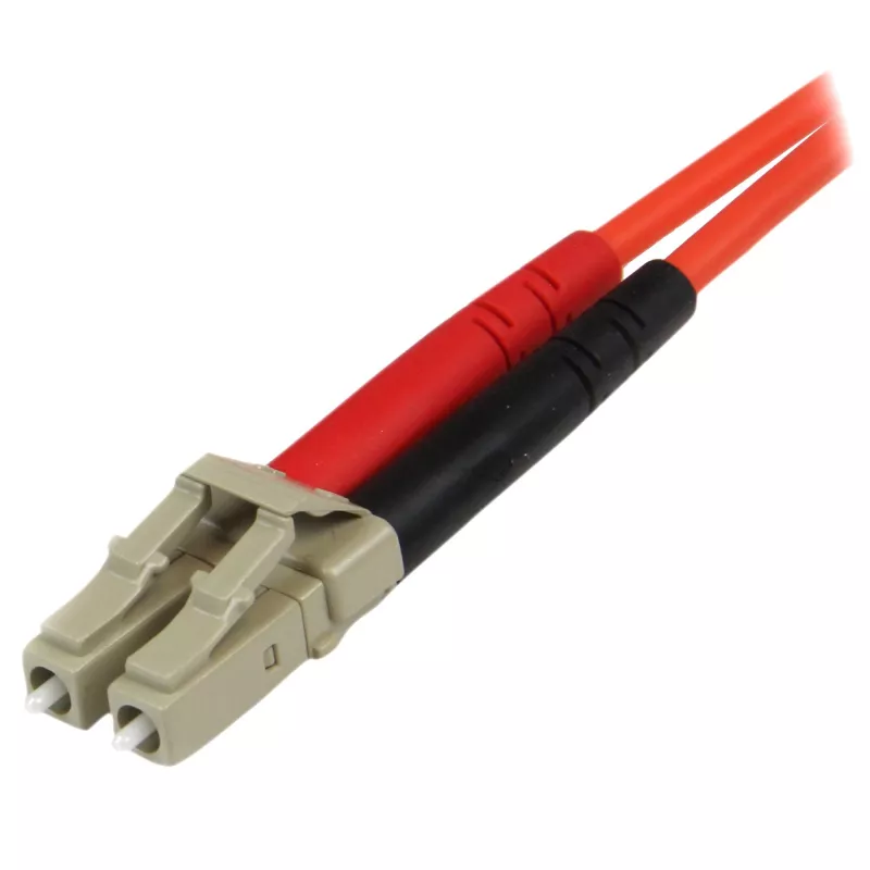 StarTech.com 1m optiskās šķiedras kabelis - multimodālais dupleksais 50/125 - LSZH šķiedras džempera vads - LC/ST