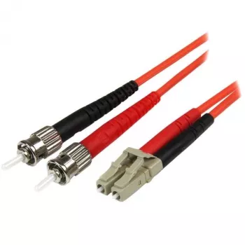 StarTech.com 5 m optiskās šķiedras kabelis - daudzmodu dupleksais 50/125 - LSZH optiskās šķiedras džempervads - LC/ST